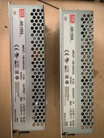 2x napajeci zdroj Mean Well AD-155A