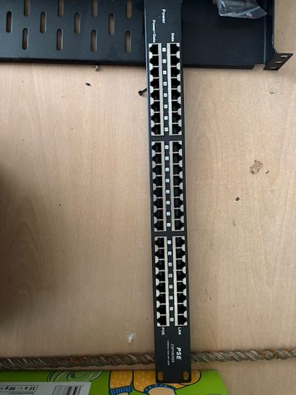 19\" sitovy patch panel