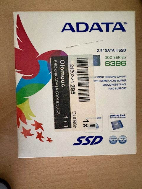 ADATA 2.5\" SATA SSD baleni